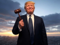 Trump Holding a Gavel Trump Holding a Gavel