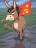 Angry Democrat Marxist Donkey2 Angry Democrat Marxist Donkey2